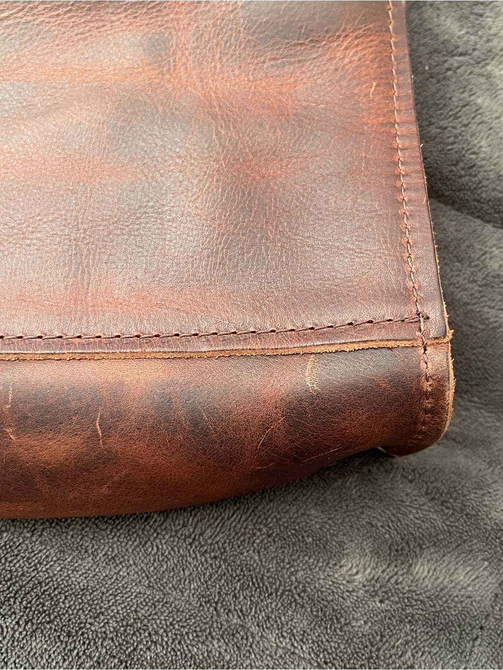Portland Leather Hawkeye, Lava - Picture 4 of 15